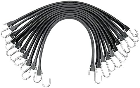 ROBLOCK 15" Rubber Tarp Straps with Hooks – 100% EPDM view 8
