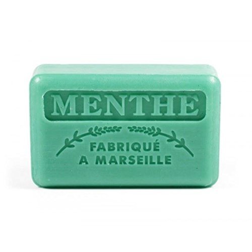 125G Savon De Marseille Soap - Mint (Menthe)