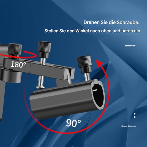 Support de parasol pour bateau anti-vent fixe en métal pour table et camping - 5