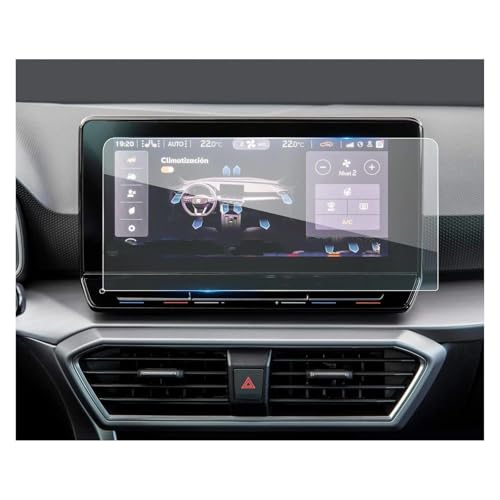 Verre trempé Seat Leon MK4 2020 protection écran anti-rayures 10''