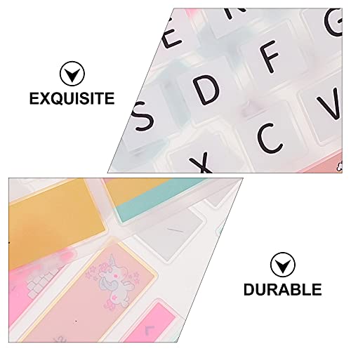 Mobestech 2Pcs Capa Protetora de Teclado Capa de Teclado de Silicone Compatível para Chromebook 11.