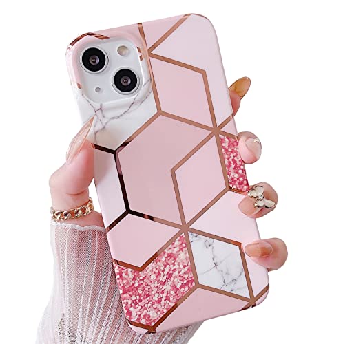 MVYNO Gorgeous Case Compatible with iPhone 15 Cover | Pretty Beautiful Pink Cute Protective Back Case Covers for Women & Girls (Soft Flexible | Silicone | Cover for iPhone 15, Bling Pink) (B0CJ5KW7H2) Amazon Price History, Amazon Price Tracker