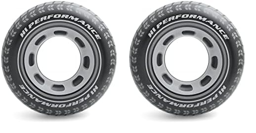 Intex - Swimming Tube Giant Car tyre 91cm (Paquete de 2)