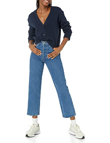 Image of Amazon Essentials Women's Relaxed Fit Midweight Cardigan Sweater