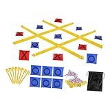 predolo Tic Toe Spiel für Draußen, Jahrmarktspiel, Lehrreich für Kinder Und Erwachsene...