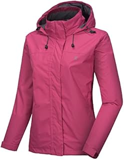 Little Donkey Andy Women’s Waterproof Rain Jacket Lightweight Outdoor Windbreaker Rain Coat Shell for Hiking, Travel Rose M