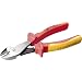 Produktbild TOOLCRAFT 821018 VDE Kraft-Seitenschneider mit Facette 180 mm
