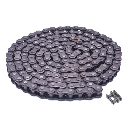 #35 Roller Chain with 1 Master Link Replacement for Go Karts Mini Bike CT100U CC100X Motorcycles Motovox MBX10 MBX11 and Industrial Machinery (140 Links)