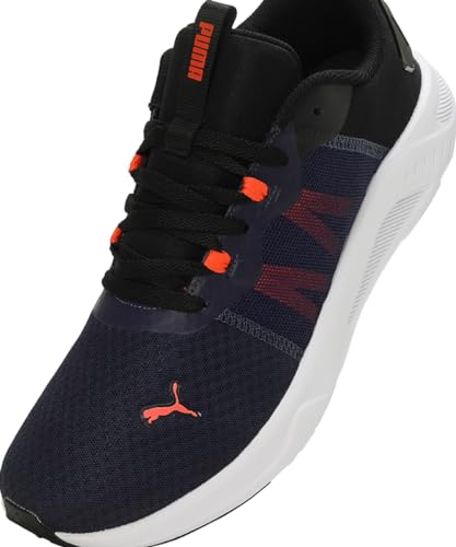 Image of Puma, Men, Calit, Black-Hot Heat-Navy, Sneaker, 8UK, (31041903)