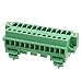 1832976, Conn DIN Rail M 12 POS 3.81mm Screw T DIN Rail 8A