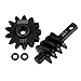 INJORA Axle Gear Overdrive Worm Differential 13T 14T Steel Gear Upgrade Parts for AX24 Axial SCX24 C10 JLU Gladiator Bronco 1/24 RC Crawler Car, 2PCS