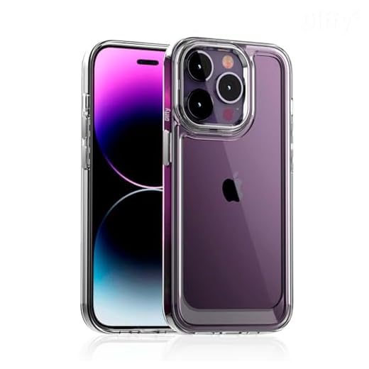 Capa para iPhone 16 Transparente - Design Fino, Botões Metalizados, Bordas Reforçadas e Proteção de Câmera | Clean Case - Diffy (iPhone 16)