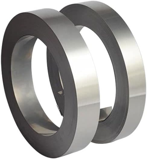 100m (328ft) Flat Stainless Steel Brushed Silver Coil for Channel Letter Sign Fabrication Making, 304 Model 0.56mm Thickness (40mm)