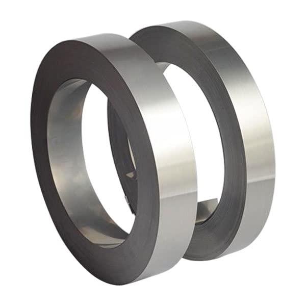 Rollo plano de acero inoxidable cepillado plateado para fabricación de letreros, modelo 304, espesor 0.56mm, 40mm x 100m