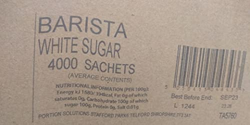 Barista Selection Individual White Sugar Sachets (500)