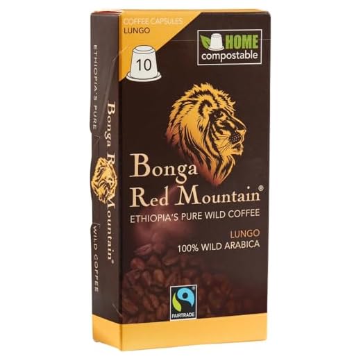Bonga Red Mountain, Kapseln, Lungo, kompostierbar 6 x 55 g