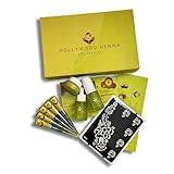 5 Pack Hollywood Henna 100% Natural Ready to Use Henna Paste Hair Color Hair Dye Cones Reddish Brown Color