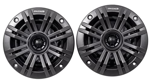 Pair Kicker 45Km42 4" Marine Speakers Km4 #TOP3