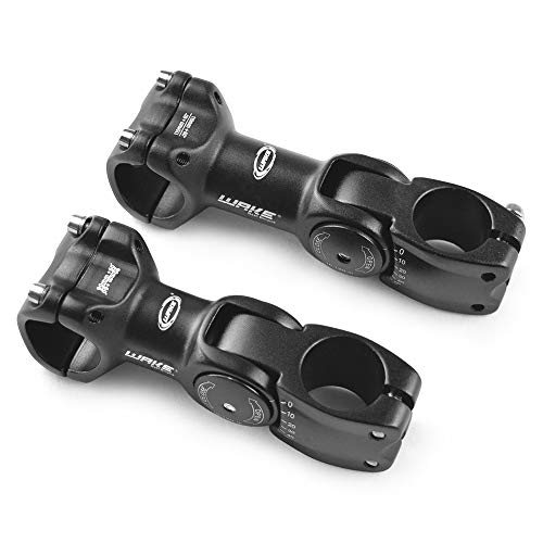 Tronco, Romacci 25,4 mm / 31,8 mm Hastes ajustáveis ​​de bicicleta de 60 graus Hastes de liga de alu