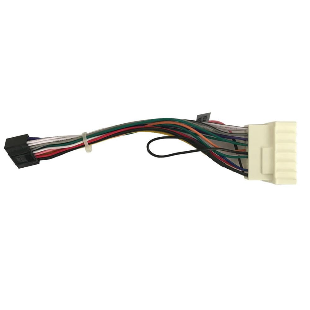 Oulesh Arnés Cableado para Hyundai Elantra Santa Fe Tucson, para Kia Cerato, arnés de cableado con Adaptador de Enchufe ISO para Radio de Coche 2 DIN