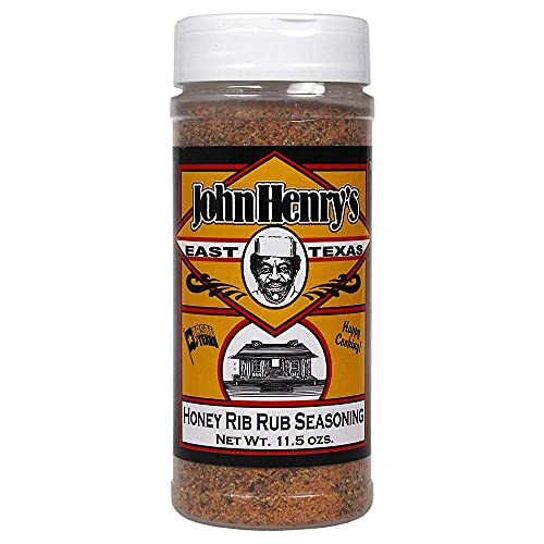 John Henry's East Texas Honey Rib Rub Seasoning, 12 oz.