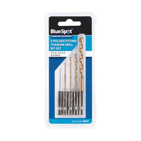 Blue Spot Tools Titanium Coated Drill Bit Set Cover