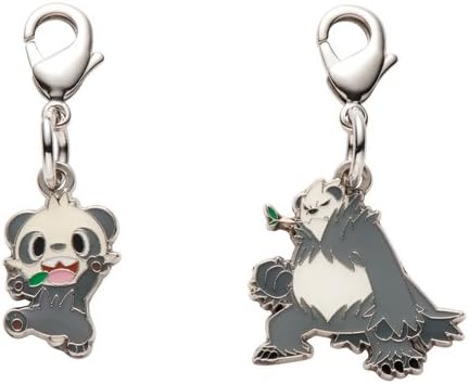 Amazon ポケモンセンターオリジナル 全国ずかんメタルチャーム 674 675 ヤンチャム ゴロンダ アニメ 萌えグッズ 通販