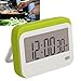 Sunicon Digital Kitchen Timer,Classroom Timer Magnetic Digital Kitchen Timer Countdown Kitchen Cooking Timer for Oven Baking Kids Teacher Study Games Office Gym Exercise (Green)