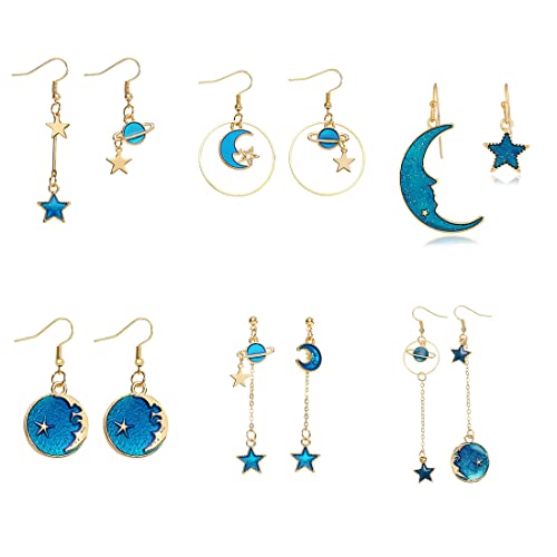 Set von 6 Paaren von Hoop-Ohrringe für Frauen Männer kleine Hoop-Ohrring-Set zarten Knorpel Ohr Bildschirm Spirale Schlaf Ohrringe Cover