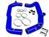 Vortex Performance Inlet Intake Kit Fit for BMW N54 E82 E90 E91 135i 335i 535i Z4 17T 19T Turbo 2'' High Flow Silicone - BLUE color
