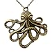Steampunk Octopus Nautical Pirate Necklace Pendant Charm--comes in Free Gift Bag