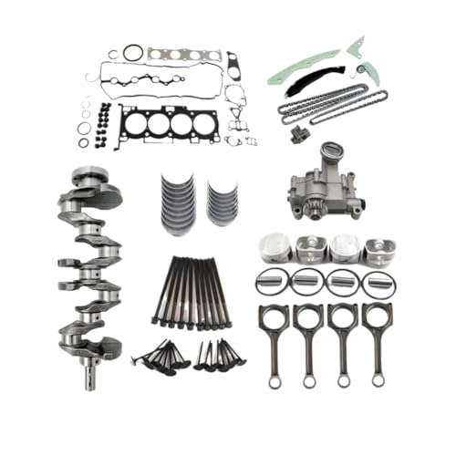 MPDACJGY de reconstrucción de Motor, Varillas de cigüeñal, Bomba de Aceite Compatible con Sonata Cerato 2.0L L4 Gas 2.0 L T G4KD 2005-2012