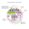 Beadalon 7-Strand Stainless Steel Beading Wire, Flexible & Durable Wire for Jewelry Making, Ideal for Necklaces & Bracelets, Nylon Coated, Seed Bead Stringing Wires, 30 ft, .015 in / 0.38 mm - Bright #2