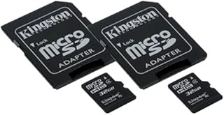 Transcend 32GB, UHS-I MicroSDHC Memory Cards - Class 10, U1, 100MB/s, 300 Series - Pack of 2