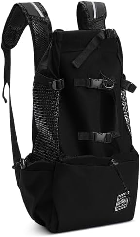 ALLSOPETS Adjustable and Portable Dog Backpack, Small and Medium ...