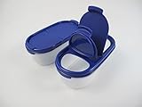 Original Tupperware TUPPERWARE Eidgenossen 500 ml blau mit Schütte (2) Trockenvorrat Dose Modular