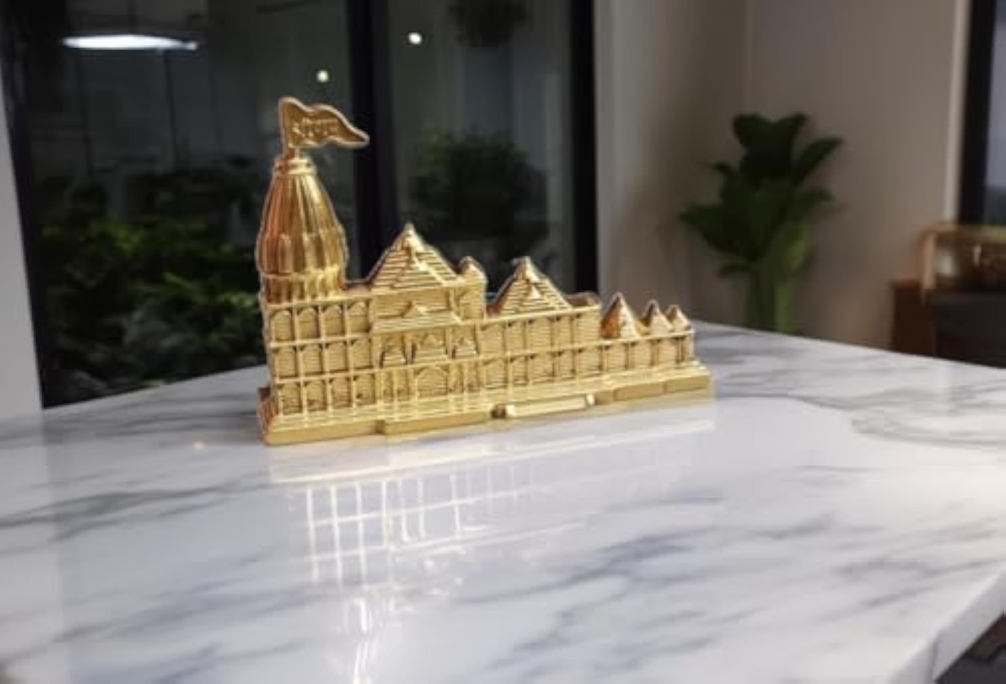 Brass Ram Mandir Ayodhya Model for Home