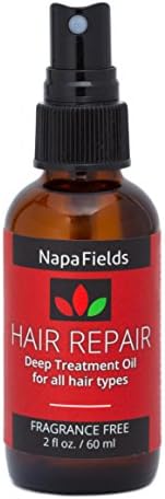 Napa Fields Argan Oil Hair Repair Treatment โ 100% Natural Hair Oil Blend โ Argan Oil, Jojoba Oil, Sunflower Oil, Coconut Oil for Hair & Shea Butter to Soften Hair and Hydrate Dry Hair