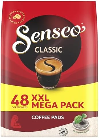 Senseo coffee pads Classic, Intensive and Full-Bodied Flavour, Ground and Roasted, 48 Pods
