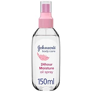 Johnson’s Body Oil Spray, 24 HOUR Moisture, 150ml