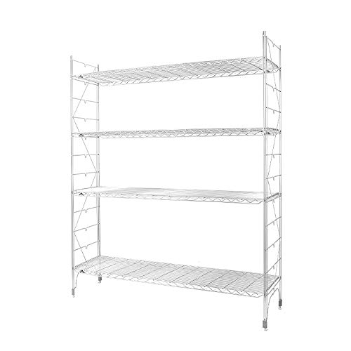 エレクター スタンダードエレクターシェルフ W1213xD307xH1606mm 4段 S1220S15804