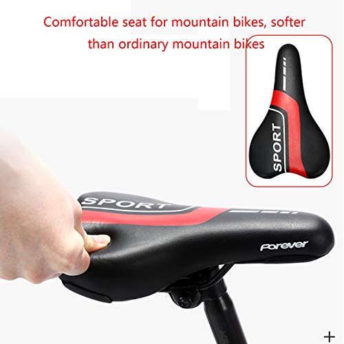 Axdwfd Kinderfahrräder Erwachsene Mountainbike, 20-Zoll-Räder, Herren- / Damen-Legierungsrahmen, 24-Gang, Scheibenbremsen – Bild 5