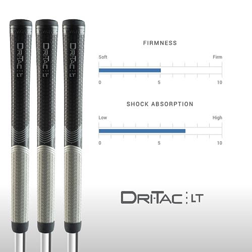 Winn Dri-Tac LT Midsize Golf Grip – Lightweight & Tacky