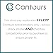 Contours Snack Tray V2 Attachment, Exclusive Compatibility with Select ContoursBaby Baby Stroller Models Only, Easy to Clean Cup Holder Accessory, Black