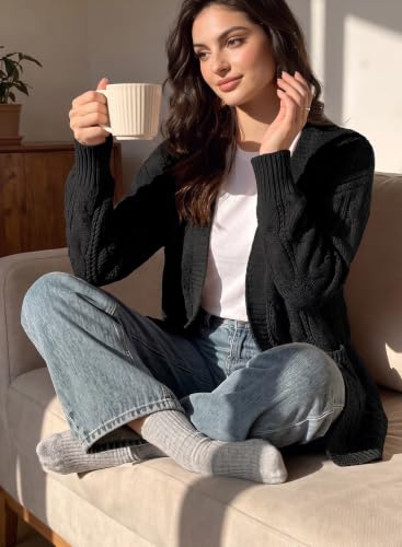Image of Dokotoo Women Long Cardigan Open Front Knit Sweater 2026