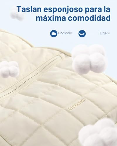 Miniatura 4 de bagsmart Mochila para portátil para mujer, mochila acolchada diaria, bolsa impermeable para portátil de 15,6 pulgadas, viaje universitario