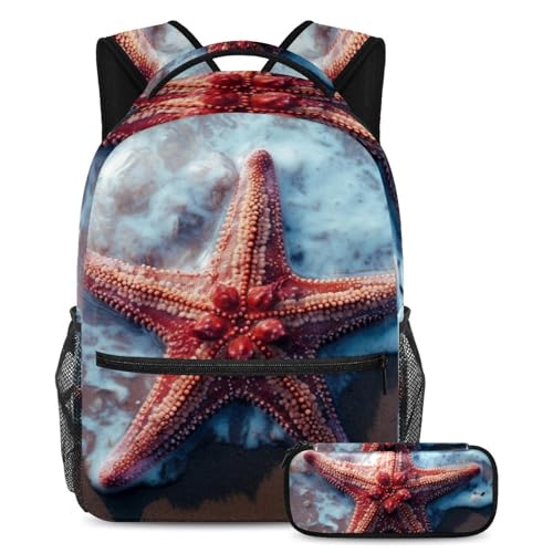 Sac à dos plage et animaux marins parfait pour les cours et les sorties de weekend