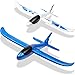 WATINC 2Pcs 20in Airplane, Manual Throwing, Fun, challenging, Outdoor Sports Toy, Model Foam Airplane, Blue & White Airplane (WT-Foam Airplane 2Pcs)