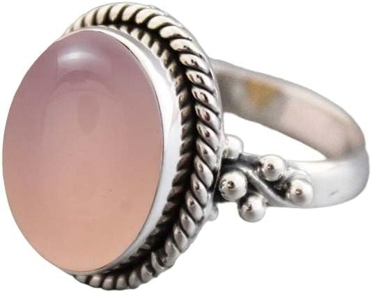 Rainbow Moonstone Gemstone Ring Set In 925 Sterling Silver Beautiful Ring For Women Handmade Ring Oval Shape Blue Fire Moonstone Perfect For Birthday Gift For Her By NKG