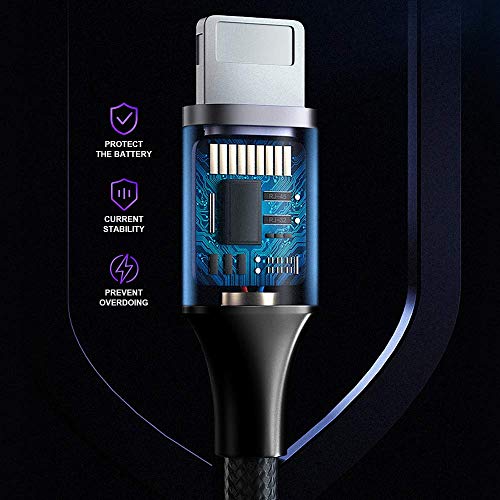 Iphone Charging Cable,Iphone Charger Cable [Apple Mfi Certified] Apple Lightning Cable 5Pack 3/3/3/6/10Ft,Nylon Braided Iphone Charger Cord Wire For Iphone 14/13/12/11Pro/Xr/X/8/7/6/5/Se,Ipad,Airpods #TOP2